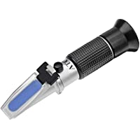 HHTEC - Refractómetro (para anticongelante Protección contra Heladas Medio batería líquido limpiador- polipropileno…